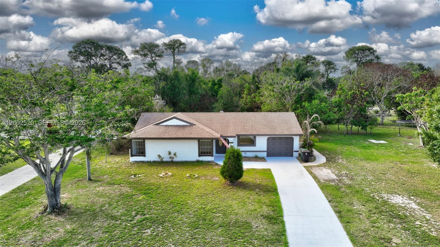 Completely remodeled 3-bedroom, 2-bathroom single-family home with a 1-car garage and an executive-style driveway in desirable Port St. Lucie. Situated on an oversized 17,526 sq ft lot, this property offers ample space for outdoor living, entertaining, and boat parking. Enjoy a very low HOA of only $18/month with access to community amenities including a pool and tennis courts. Conveniently located near shopping, dining, and major highways. Ideal for homeowners or investors! Roof 2021