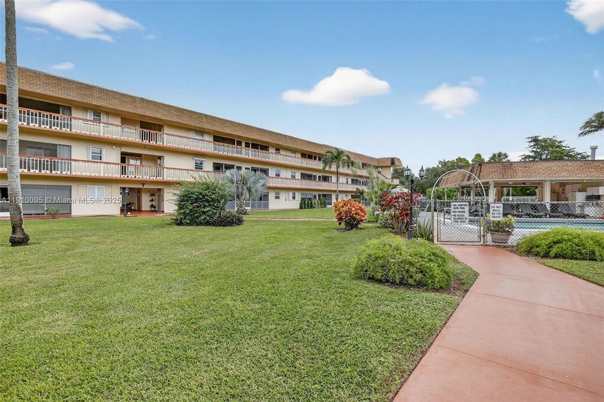 Welcome to your next 55+ Gated secure community of Beverly Hills in a central Hollywood location near all highways I-95, Turnpike, beaches, Hard Rock Casino & Resort, shopping. Walk to parks, dining, shopping. 2 full bedrooms and 2 full bathroom are spacious, *Bright corner unit* w/ lots of natural light, neutral tile in living areas, new laminate plank floors in bedrooms, large front patio overlooking the green space. Great amenities: pool, fitness center, library, lots of social activities like game night, karaoke, Latin Night, holiday and special occasions. Assigned Parking, private storage unit. No Pets, Financing available, HOA requires 20% Down Payment, 700 credit score, 3 years tax returns. Vacant and easy to show. Can rent right away 1x/yr.