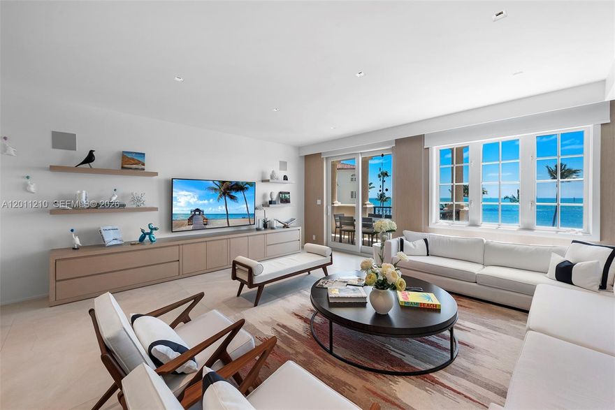 EXPERIENCE FISHER ISLAND LIVING AT ITS FINEST IN THIS SPECTACULAR OCEAN DIRECT SEASIDE VILLAGE 4TH FLOOR UNIT. THIS MAGNIFICENT PROPERTY HAS BEEN COMPLETELY RENOVATED. IT SHOWCASES 3 BEDROOMS, 3 BATHS, OPEN KITCHEN WITH TOP-OF-THE-LINE APPLIANCES, EXPANSIVE TERRACES PERFECT FOR ENTERTAINING, AND MANY MORE FEATURES. LIVE THE FISHER ISLAND LIFESTYLE IN AN EXCEPTIONAL UNIT. THE UNIT IS OFFERED FURNISHED.