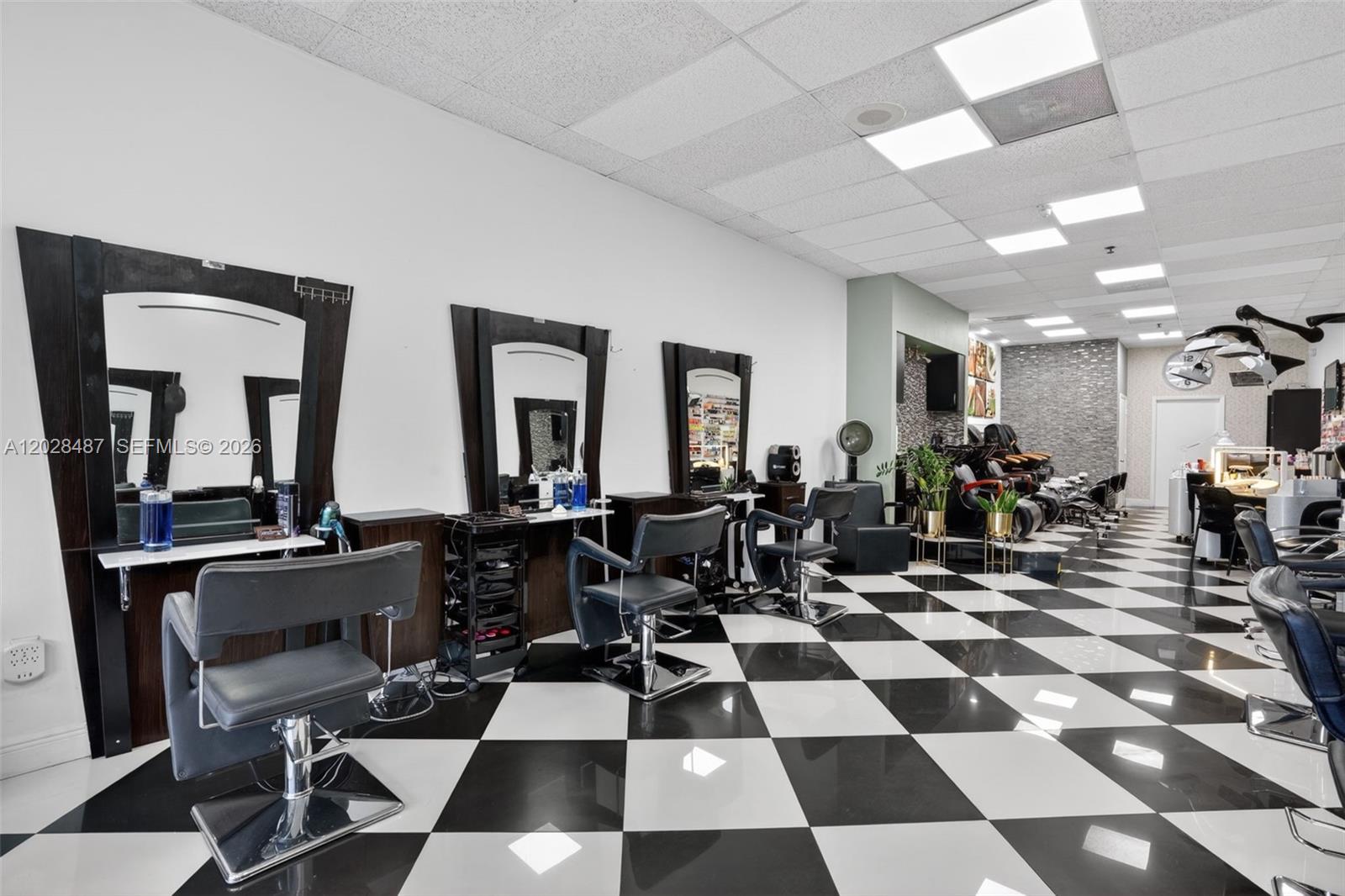 Turnkey Beauty Salon For Sale in Heart of Kendall