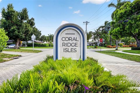 Tiny photo for 1640 NE 60th St, Fort Lauderdale, FL 33334 (MLS # A12026347)