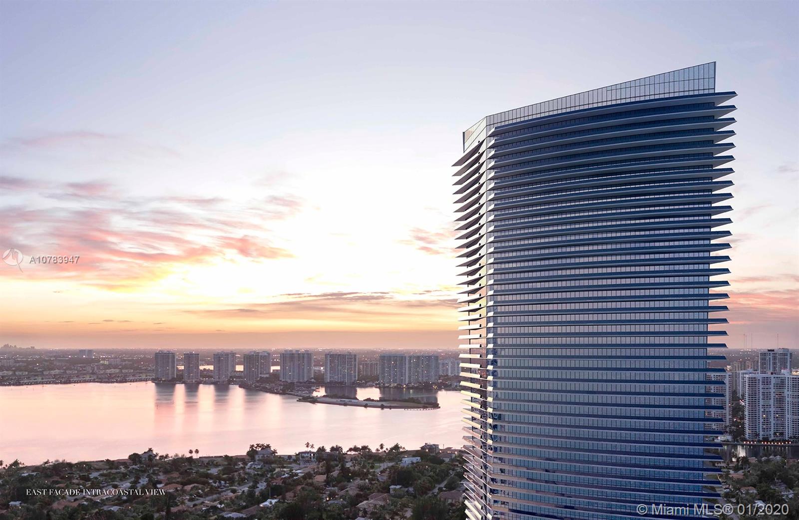 BEST OPPORTUNITY IN THE BUILDING Spacious Large. Private high-speed elevator. Breathtaking Atlantic Ocean and city views through floor to ceiling windows. Eight-foot-high double-door entry. Interior floor plans with elegant smooth-finish ceilings rising to 10 feet and floor with an ELEGANT PORCELAIN FLOOR FINISH. Expansive 10 foot-deep private balconies with glass railings.Intelligent climate controls.Full-size washer/dryer.Smart building technology. European cabinetry. Imported stone countertops.SubZero refrigerator and wine cooler.State-of-the-art Wolf appliances.Spa-inspired shower with wall-mounted handheld spray and rain shower.High-performance toilet with integrated bidet technology.