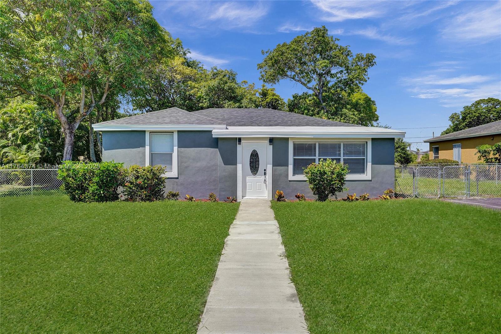 Welcome to your dream home! This beautifully remodeled 3/2 is nestled on 15,000 sqft lot in a charming and tranquil neighborhood. Enjoy the perfect blend of modern updates and outdoor potential, making this the ideal retreat for families and Investors alike.
Discover a bright, open layout with all-new tile floors. The stylish kitchen features contemporary finishes, perfect for culinary enthusiasts. The new roof (2024) windows (2023) HVAC system (2018)
The generous backyard space offers endless possibilities—imagine designing your own private oasis with a sparkling pool or an additional 700 sqft structure for guests or hobbies.
Located just 8 minutes from the beaches and vibrant nightlife of Atlantic Blvd, you'll have the best of Delray Beach all close by.
