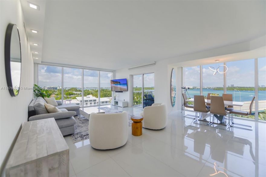 Welcome to luxury Bal Harbour beachfront living with this spectacular 1462sq ft 2bd/2.5bath oasis with amazing WATER VIEWS in every room. Completely gut renovated with brand new appliances, tastefully designed custom kitchen, custom closets and interiors, blend comfort and sophistication. Luxurious ocean front living in Bal Harbour offering resort style amenities, full service beach, resort style pool, state of the art fitness center, 24 hour concierge, security, valet, market cafe, theatre, conference and party room. Steps away from the world renowned Bal Harbour Shops, fine dining and houses of worship