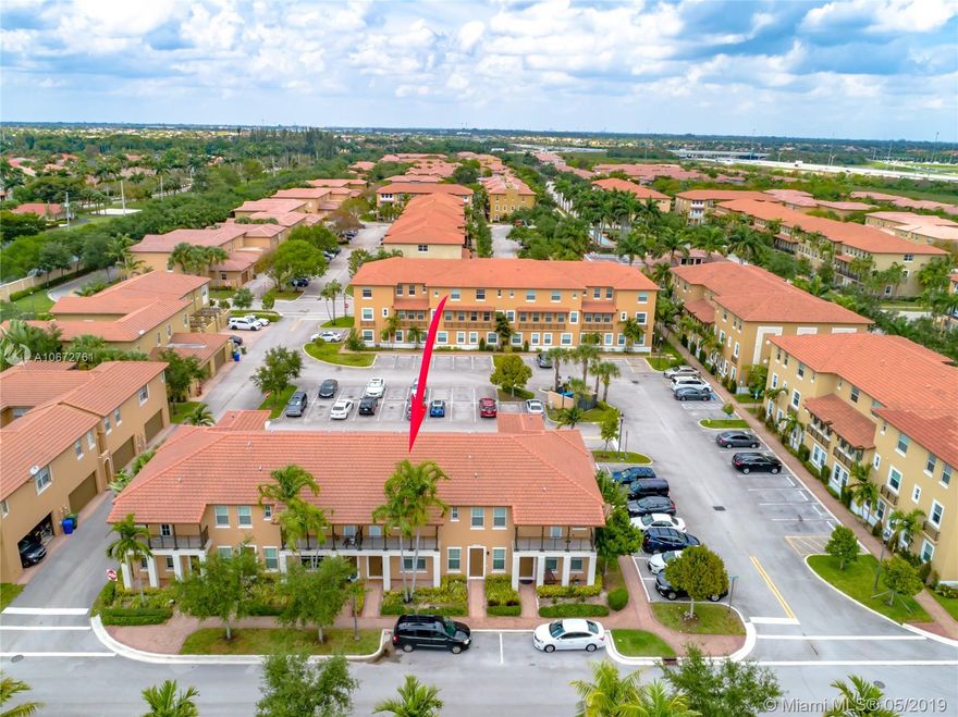 RE/MAX CONCIERGE PRESENTS:  CHARMING HOME IN THE HEART OF PEMBROKE PINES FEATURING 2 BEDROOMS & 2 FULL ENSUITE BATHS W/DOUBLE SINKS, HALF BATHROOM ON GROUND LEVEL WITH 10' HIGH CEILINGS, NEW  WOOD LAMINATE FLOORING ON STAIRCASE, PULL-OUT ROLL-OUT CORNER KITCHEN SHELVES, KITCHEN FAUCET UPGRADED, 2 BATHROOM SHOWER ENCLOSURES, CERAMIC TILE THROUGHOUT MAIN AREA, UPDGRADED KITCHEN 42" CABINETS, WASHER/DRYER UPGRADED,  BLINDS, WALL-TO-WALL CURTAINS INSTALLED IN BEDROOMS, IMPACT GLASS, HURRICANE LOCKS ON DOORS, CEILING FANS, BALCONY, LOW ELECTRIC BILL