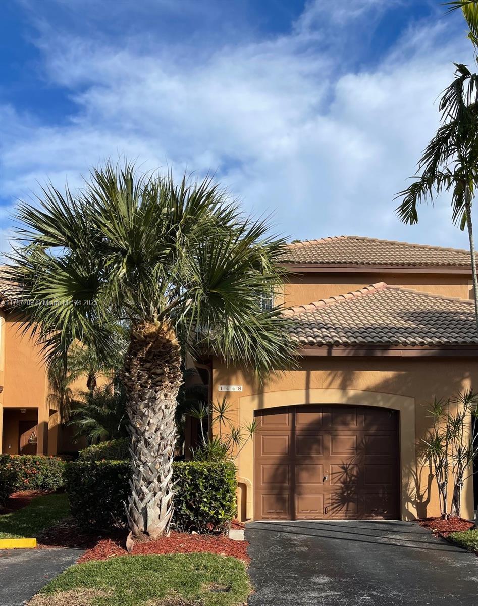 Rental Property at 1448 Barcelona Way, Weston, Broward County, Florida - Bedrooms: 3 
Bathrooms: 3  - $3,350 MO.