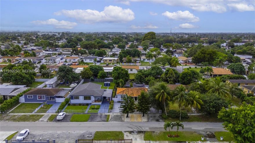Location, Location, Location!
This 3-bedroom, 2-bath home offers 1,553 square feet of living space and is ideally situated less than a mile from Hialeah Senior High School. Located in a highly sought-after neighborhood, the property is conveniently close to shopping, restaurants, and local bakeries.

Set on a generous lot, the home provides ample space for family activities and entertaining friends and guests. Whether you’re looking for a comfortable family residence or a great investment opportunity with rental income potential, this property checks all the boxes.