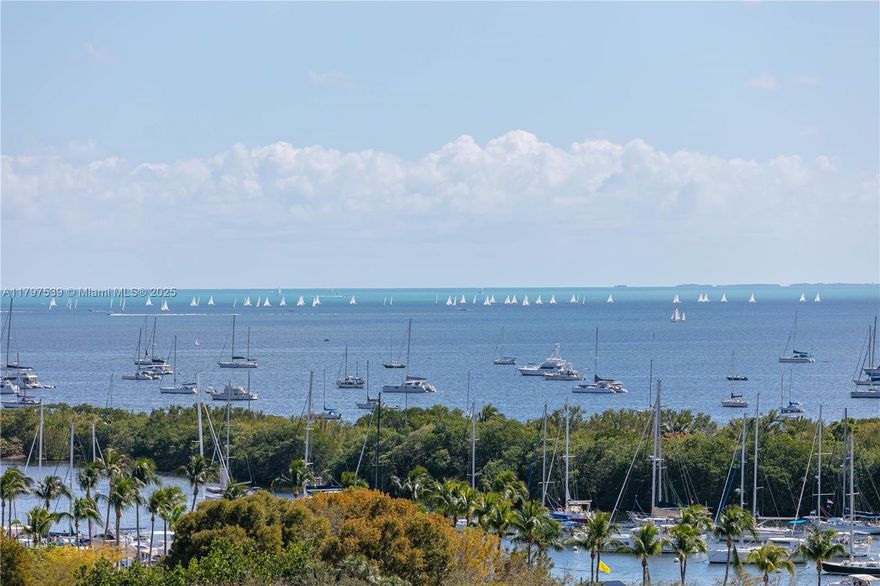 Indulge in the pinnacle of luxury living at the prestigious Ritz-Carlton Coconut Grove, where each day opens to stunning views of Sailboat Bay. This elegant residence features three bedrooms and three and a half baths, set against a backdrop of marble floors and timeless, sophisticated finishes. Residents enjoy exclusive access to the world-class amenities of the Ritz-Carlton, with fine dining, boutique shopping, lush parks, cinemas, the marina, and more just a short stroll away.