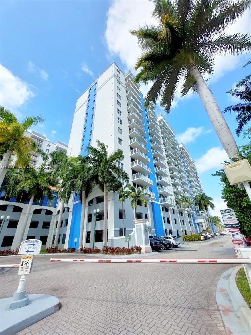 Great investment opportunity – unit rented until August 2026! Welcome to Blue Lagoon Condominiums! This bright and spacious 1-bedroom, 1-bath unit on the 11th floor features an open space floor plan, modern kitchen with stainless steel appliances, in-unit washer/dryer, and a private balcony. Enjoy resort-style amenities including a heated pool, gym, spa, BBQ areas, mini golf, convenience store, EV charging station, and 24/7 security. Ideally located near Miami International Airport, Coral Gables, Brickell, and major highways. Perfect as a primary residence or investment property. All information deemed reliable but not guaranteed.