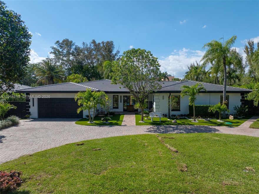 Renovated waterfront residence in the heart of Coral Gables, offering ocean access via canal to Biscayne Bay (fixed bridges). This turnkey four-bedroom, three-bath home has been  updated with a sleek, modern design, featuring a new chef’s kitchen with premium appliances, open living areas, and clean, high-end finishes throughout. Situated on an oversized ~14,000 SF lot, the property boasts over 80 feet of canal frontage with private dockage, accommodating a vessel up to approximately 40 feet .Recent improvements include a brand-new roof in 2026. The outdoor space is designed for both relaxation and entertaining, featuring an oversized pool with jacuzzi, expansive deck, and serene waterfront views.  A rare opportunity to secure a move-in-ready waterfront property on a large lot in one of Miami’s most prestigious neighborhoods. Ideal for end users or investors seeking immediate usability with long-term upside