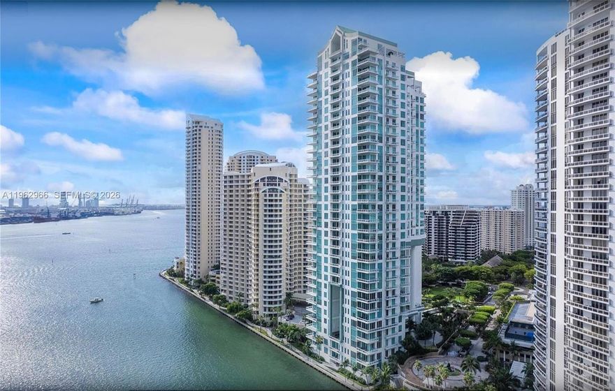 Experience luxury living in this fully renovated 3BR/3.5BA corner residence at exclusive "ASIA" 900 Brickell Key. Private elevator, 12-ft ceilings, and floor-to-ceiling glass showcase stunning panoramic views of Biscayne Bay, and Miami skyline. Features split floor plan, custom built-ins, modern baths, premium appliances and private storage on the same floor. Includes 2 assigned parking spaces. Enjoy 24/7 valet & concierge, 2 gyms, pool, jacuzzi, tennis, racquetball, basketball, and business center. just steps from Brickell City Centre and Brickell’s top restaurants, shops, and culture. Schedule your private tour today and make this stunning home yours.