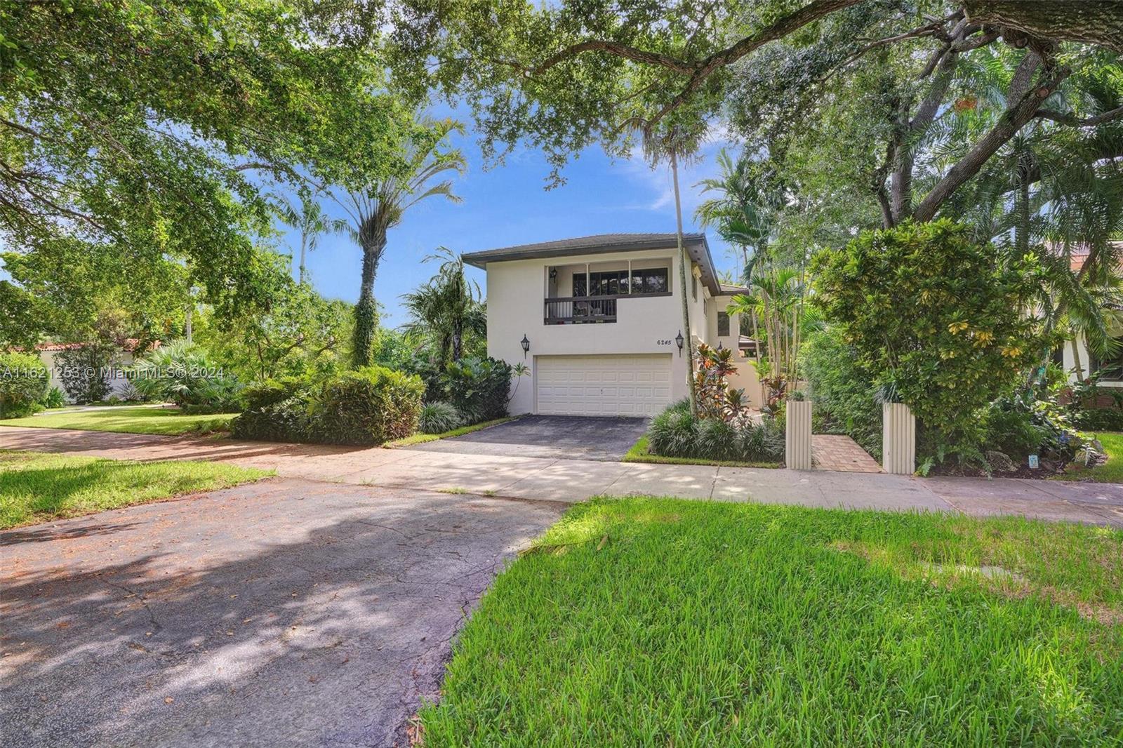 Fall in Love right away with this 4/3.5 Coral Gables East of Us 1 quintessential Dream Home in the sought-after classy & sophisticated all - residential neighborhood adjacent to The French Village, Sunset Elementary Magnet School, the University of Miami; South Miami & Pinecrest, High Pines, Ponce Davis area; Live the LIFESTYLE in a contemporary modern floor plan which boasts volume ceilings on the loft side living room, marble floors, 2 newer a.c.'s, brand new stainless steel & the 2nd Principal Bedroom VIEW from a balcony overlooking picturesque tree-lined Maynada. Shows extremely well and has been compared to the 2024 New Homes w/ similar classic open, spacious & geometric floor plans which appeal to every discerning buyer & natural lighting is par for the course!
