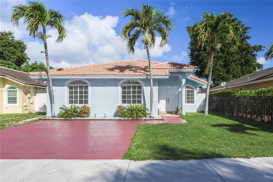 Charming 3-bed, 2-bath home built in 1999 with 1,256 sq ft on a 5,001 sq ft lot. Bright open floor plan, spacious kitchen, and fully fenced backyard. This property has fresh updates, and is move-in ready. Quiet Country Park Estates location near top schools, parks, Zoo Miami, and major highways.