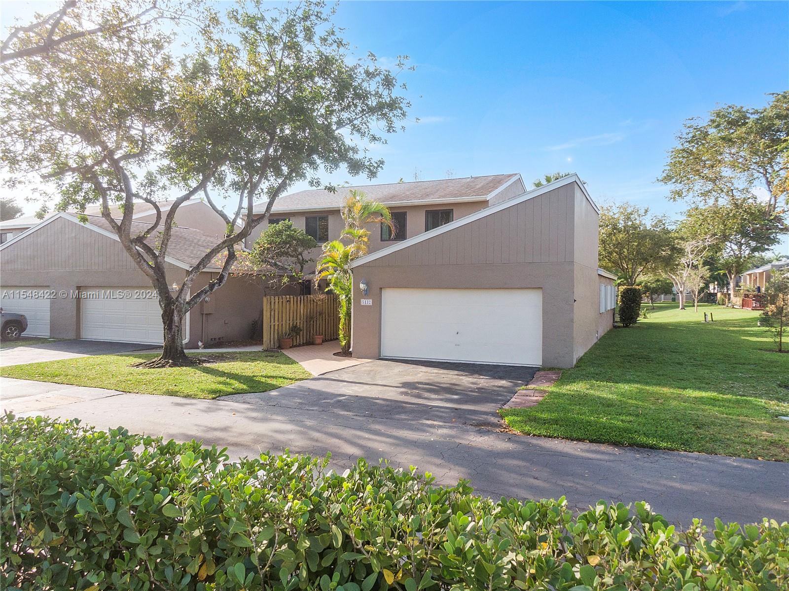 Come see this amazing lakefront two story townhome in this highly sought after gated Equestrian Community! One of the largest corner townhome units in SaddleUp.  You won't be disappointed with this homes amazing Oak Crown molding, impact windows, new washer, 2018 roof, new air-condition, and screened patio overlooking a peaceful vibrant lake. In addition, this community features a dog park, clubhouse, pool, racquetballs court, basketball hoop, rentable barn stalls, and designated recreational vehicle parking option.  Centrally located minutes from local shopping such as Publix, Walmart, Target and a short drive to the famous Hard Rock Hotel.  A short 10-15 minutes drive and you could be on I-595 or speeding on to Florida's Turnpike.