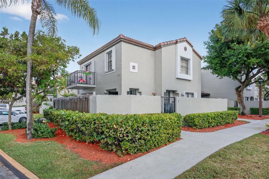 Beautifully updated townhome in the sought-after Palm Point community within The Hammocks! This bright and spacious residence features hurricane-impact windows, a modern kitchen with stainless steel appliances, wood cabinetry, and quartz countertops that open seamlessly to the family room. Upstairs, you’ll find all bedrooms, each with its own en-suite bathroom. The primary suite includes a private balcony and a generous walk-in closet. Enjoy a low-maintenance, paved backyard ideal for outdoor dining or relaxing. HOA includes front lawn maintenance. Residents have access to community amenities, including a pool, jogging/bike paths, plus The Hammocks’ parks, pools, tennis courts, and pickleball courts. AC 4 YRS OLD. NEW WASHER AND DRYER.