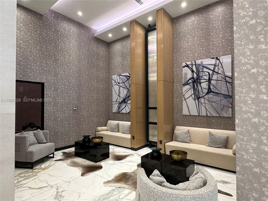 Fully remodeled 3/3 offered designer furnished, delivering a true turnkey luxury experience. Over $250,000 invested into upgrading the unit with modern, high-end finishes throughout. The residence offers an exceptional sense of space with expansive living areas, an open layout, and seamless flow to a large balcony with stunning water and city views. A rare combination of design, comfort, and scale in Marina Tower at Turnberry. Easy to show.