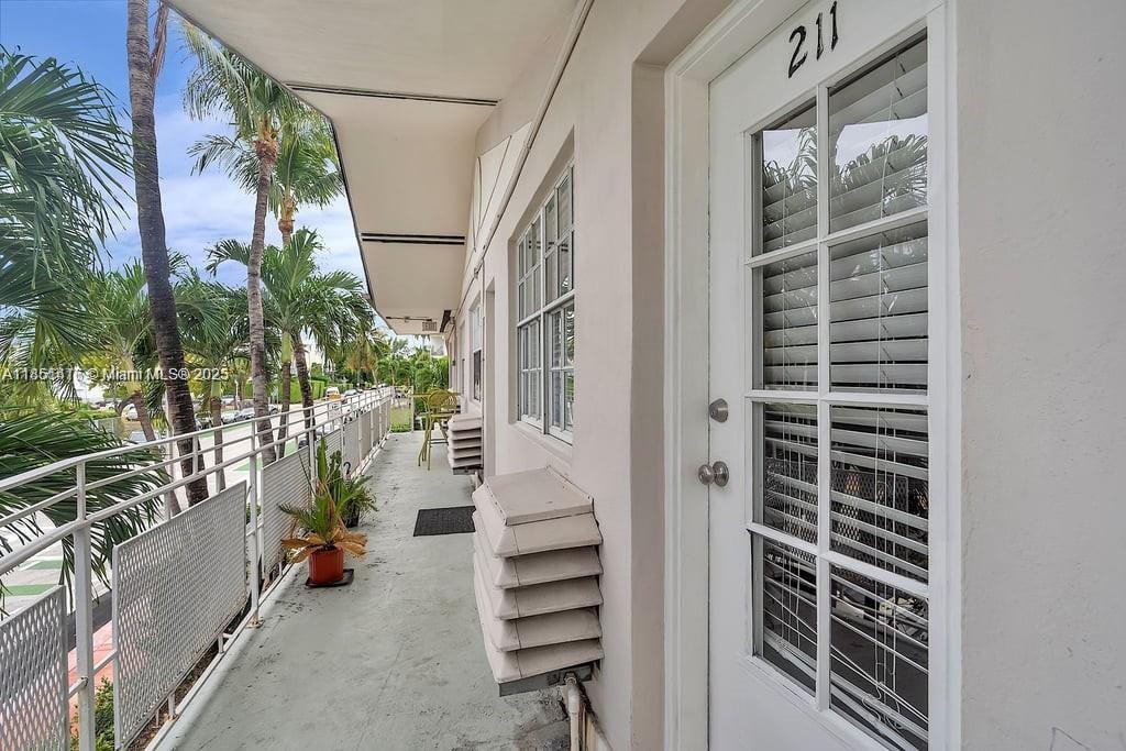 Freshly painted studio nestled in the iconic Espanola Way neighborhood offers an incredible opportunity to live just steps away from all the entertainment and excitement that South Beach has to offer. This unit has great storage, a spacious walk-in closet and a recently installed new fridge and a wine fridge. The building has passed the 40-year certification and has reserves. Common laundry on site. Plenty of street parking with resident permit. 1year min lease.