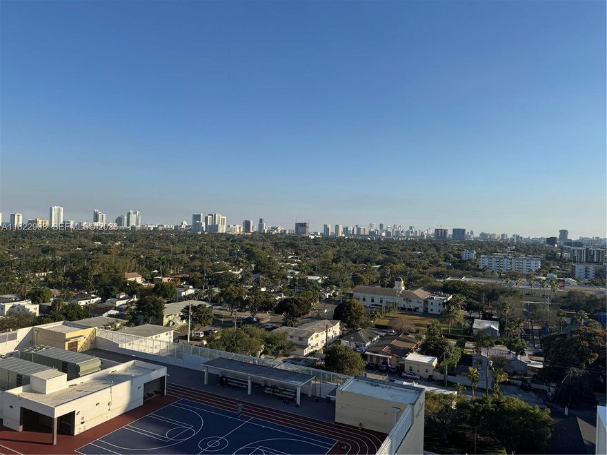 Gorgeous 1 Bedroom 1 Bath With 2nd small bedroom that can be used as an office or for Guests to sleep. Condo for Sale. Heart of Hollywood. Minutes from Beach and within walking distance of Downtown Hollywood Restaurants and Shops.  Southern Exposure with Floor to Ceiling Windows.  Building features Pool and Gym along with onsite Management and Maintenance. Washer and Dryer in the Unit. This is an Air BNB friendly building!!!