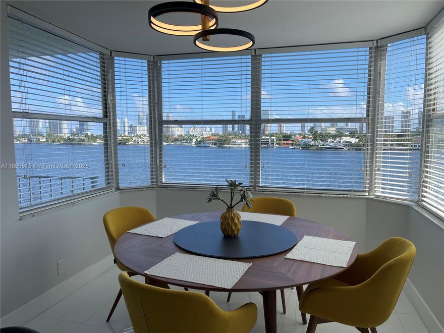 Stunning 1BR/1.5BA condo at The Reef Club in North Miami Beach! Spacious 990 sq ft residence featuring an open floor plan, modern renovations, and a large master suite with
walk-in closet. Enjoy breathtaking direct water views from your private balcony. A 24-ft dock is also available for rent right in front of your unit. Perfectly located just 3 minutes from
the beach and close to Sunny Isles, Aventura Mall, dining, shopping, and the Brightline station. Equal Housing Opportunity.