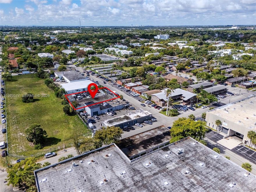 This free standing building sits on a strategic parcel of land (Land square foot 16,875).   This propety is zoned B-3, which allows heavy commercial business. Location is in Fort Lauderdale and the new owner can build Hotels, office-suites, auto sales, restaurants, and shopping centers/strip mall.  The site has water and electricity.  The new owner will have to contact the City of Fort Lauderdale to validate.  This is a prime location for new business development.  Also,  Great opportunity for an investor.
