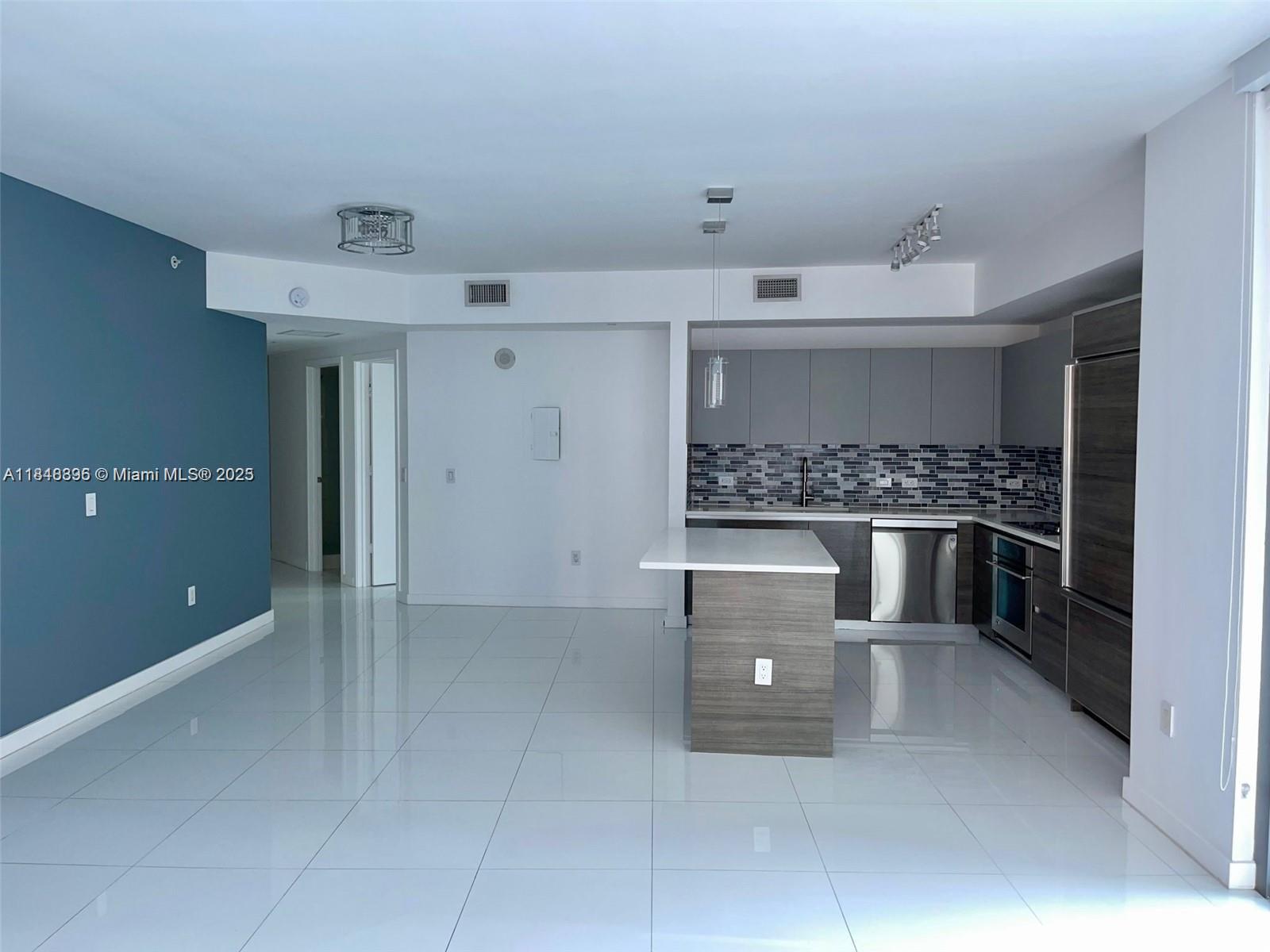 Gorgeous 2 beds/2 baths at Millecento by Pinifarina. This corner unit offers split floor plan with Italian cabinetry, custom closets, tile floors throughout and custom blackout blinds and lots of natural light. Spacious balcony overlooking Brickell. The building offers a great array of luxury amenities, such as: 2 pools, state of the art fitness center & spa, party/events rooms and 24/7 front desk. Centrally located at Brickell, close to restaurants, Mary Brickell Village, Brickell City Centre, supermarkets, metromover and main highways. The unit comes with one assigned parking space. Easy to show.