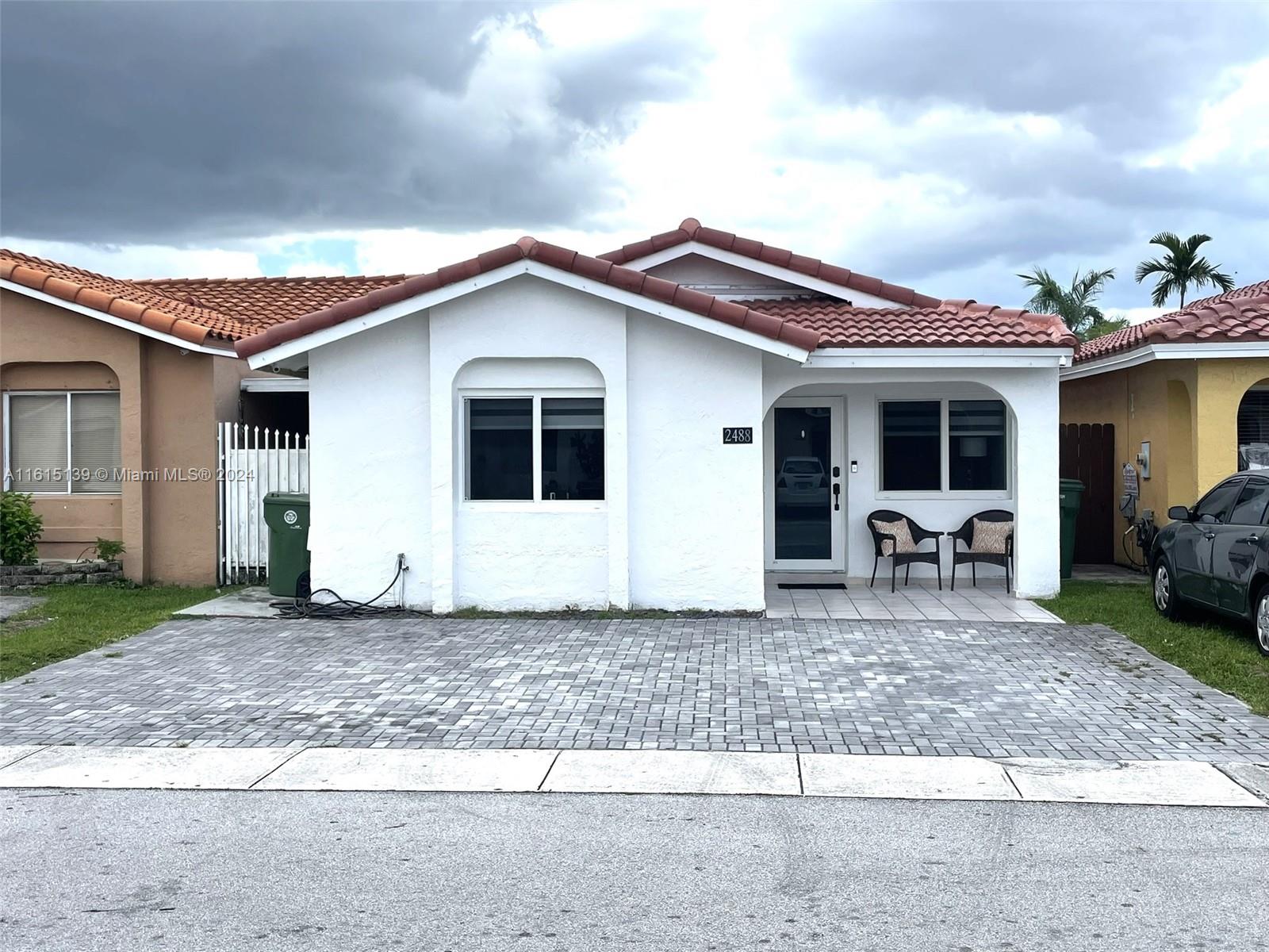 Property for Sale at 2488 W 65th St, Hialeah, Miami-Dade County, Florida - Bedrooms: 3 
Bathrooms: 2  - $474,900