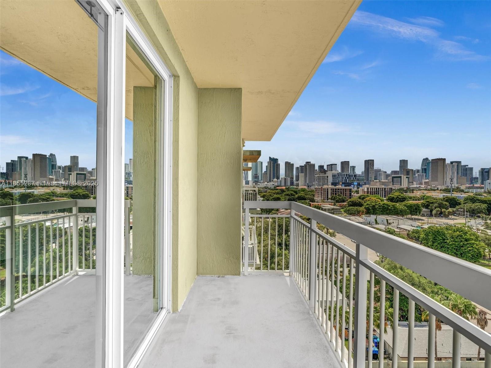 Live the Miami lifestyle without the steep price tag. This modern 2BR/2BA penthouse blends style, comfort, and convenience, featuring polished concrete floors, an open layout, and impact windows that frame spectacular views of the downtown skyline and Marlins Stadium. Step onto your private balcony and watch the city come alive.
The newer building (2004) offers a fitness center, party room, and 24-hour security, plus the convenience of an assigned garage space. Centrally located near major hospitals, minutes from River Landing’s shopping and dining, and just a quick Metrorail ride to downtown or university campus. This is city living made easy.