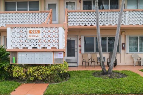 A home in Hallandale Beach