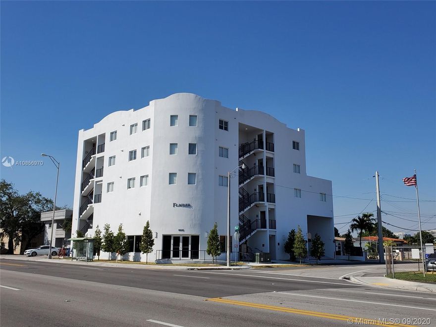 Global Group Realty is pleased to exclusively offer for sale, a brand new 15-unit building located in the heart of the City of Miami. The asset is located in an Opportunity Zone and consists of eleven 2bed/2bath units, two 3 bed/2 bath units, one studio and a commercial space on the first level, fronting Flagler Street. The property was built in 2019 and no expense was spared. The spacious units have central a/c, impact windows and doors, tile flooring, stainless steel appliances (Whirlpool brand), washers and dryers inside the units (Whirlpool brand), islands in the kitchens, granite countertops and much more. The building has a two-level covered parking garage with assigned parking and fiber-optic cables throughout. Great upside potential! Please contact us today for Offering Memorandum.