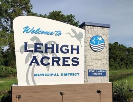 Price Improved, now only $34,900 !!! Lehigh Acres is a rapidly developing area, and having a half-acre lot / 21,804 sf offers plenty of space to build your dream home. The booming nature of the area suggests potential for increased property value over time. Don't miss this opportunity.