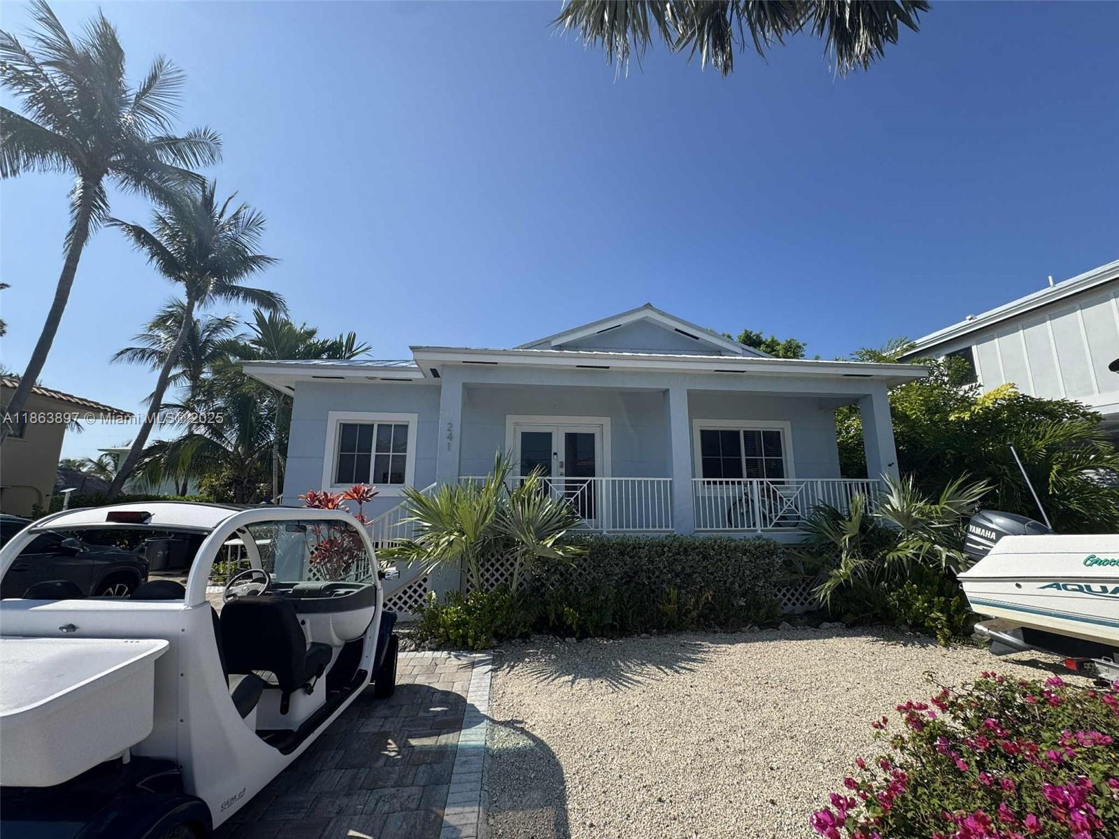 For rent in the upscale neighborhood of Duck Key, FL, this newly built unfurnished home offers 3 bedrooms and 2 bathrooms, with the primary bedroom set apart for privacy. Highlights include an open-concept kitchen, dining, and living room, spacious bedrooms with double closets, a laundry room with storage, and stainless steel appliances. The fenced yard features a Jacuzzi and patio area. Club Duck Key amenities include a pool, tennis, and pickleball courts, and a nearby boat ramp provides convenient launching services. Available for immediate move-in! First, last, and security required. Dogs allowed with landlord approval. Utilities not included. Background check required.