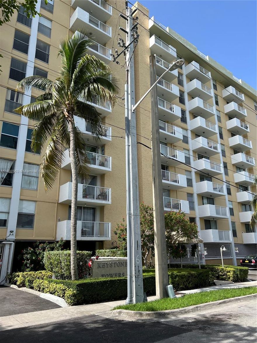 Spacious, bright 1 bed 1 bath plus den. Plenty of storage with large walk-in closet. Unit is being renovated with new floors, popcorn removal from ceiling and entire unit repainted. Will be ready by mid-August. Well maintained building in prime location—easy access to I-95, off Biscayne Blvd, and easy drive to MIA or FTL airports. Close to shops, groceries, restaurants, and the beach. Building has a pool along the canal, laundry facilities on every floor, and gated/secured parking. Please give 24hr notice to show, agent must accompany. Text agent to schedule an appointment. Available 1 December.