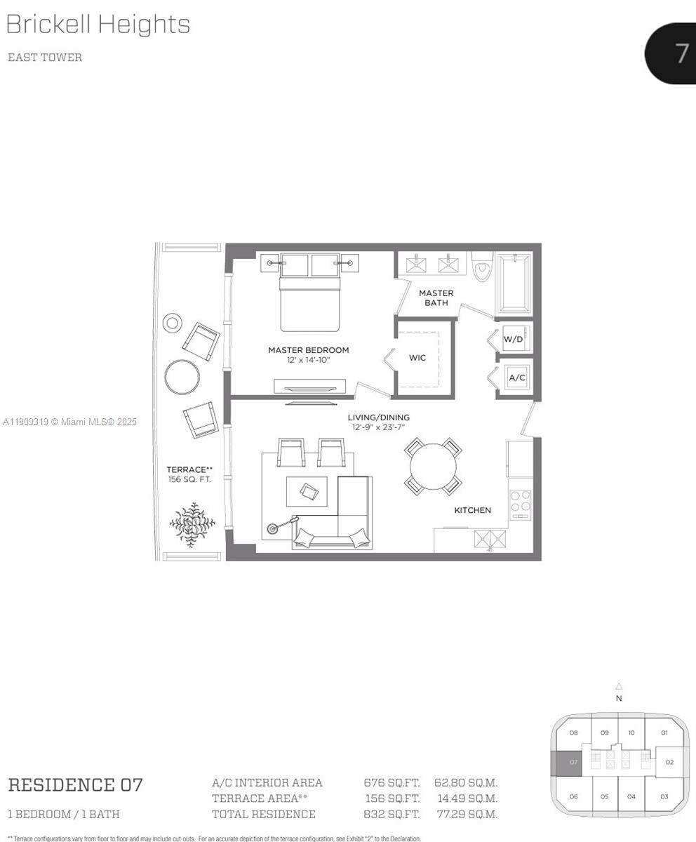 BRICKELL HEIGHTS EAST CON - Residential Lease