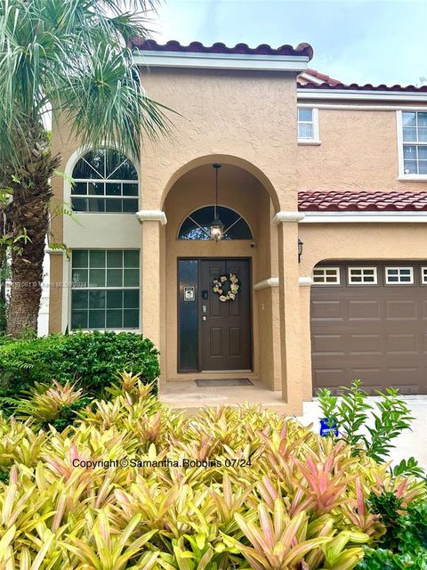 A home in Coral Springs