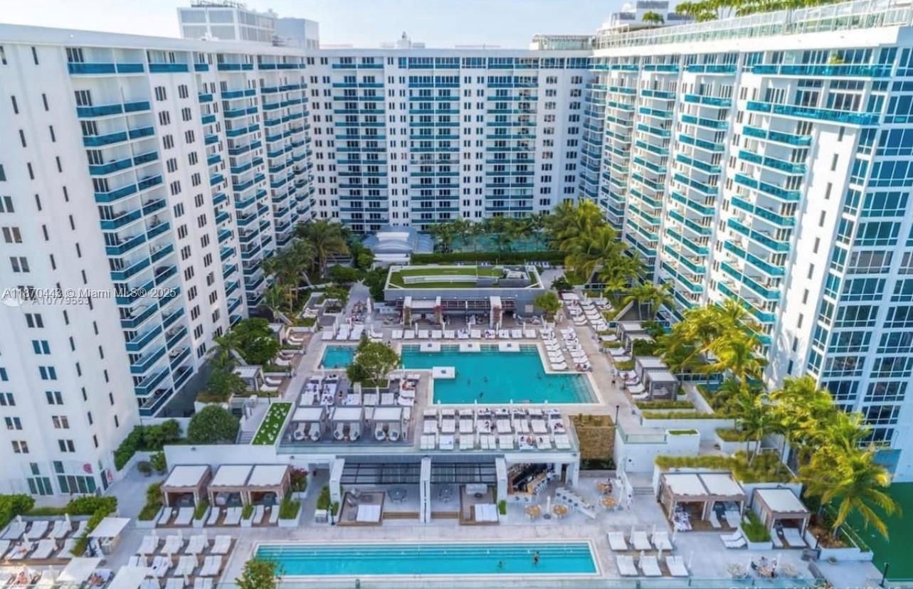 Beautiful 1 bed, 1 bath condo with ocean and pool views located inside one of South Beach most luxurious 5-star resorts at the 1-Hotel. The large balcony faces north with views of the ocean and 1 hotel pools. The unit is fully furnished with electricity, cable, WiFi and water. Live steps away from world-class dining, shopping, and cultural attractions. Resort-Style Amenities: Enjoy three oceanfront pools, hot tubs, and a stylish pool deck with poolside food & beverage service, valet parking and access to a state-of-the-art gym with exclusive resident rates. The building features a newly renovated lobby, updated valet area, and a beautifully renovated South Pool. Looking for a long-term place to call home or a short-term stay this oceanfront unit offers the ideal South Beach lifestyle.