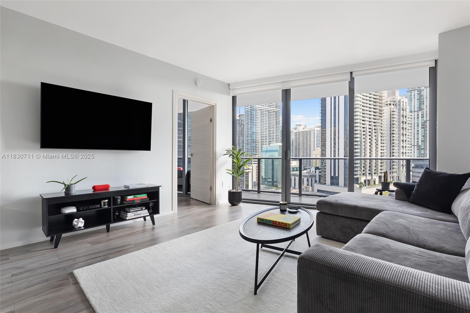 Experience elevated living in the coveted 03 line at SLS Lux Brickell. This spacious 1BR + den, 2BA residence showcases stunning skyline views and a flexible layout ideal for remote work or guests. Located in the heart of Brickell, enjoy unmatched walkability to top restaurants, shops, and nightlife. SLS Lux offers resort-style amenities including 2 pools, Jacuzzis, fitness center, spa, tennis & basketball court, and residents-only lounge. Investor-friendly with 30-day minimum rentals allowed up to 3x per year. Currently rented at $5,250/month and sold fully furnished turnkey. Perfect for end users or investors seeking luxury, flexibility, and prime location.