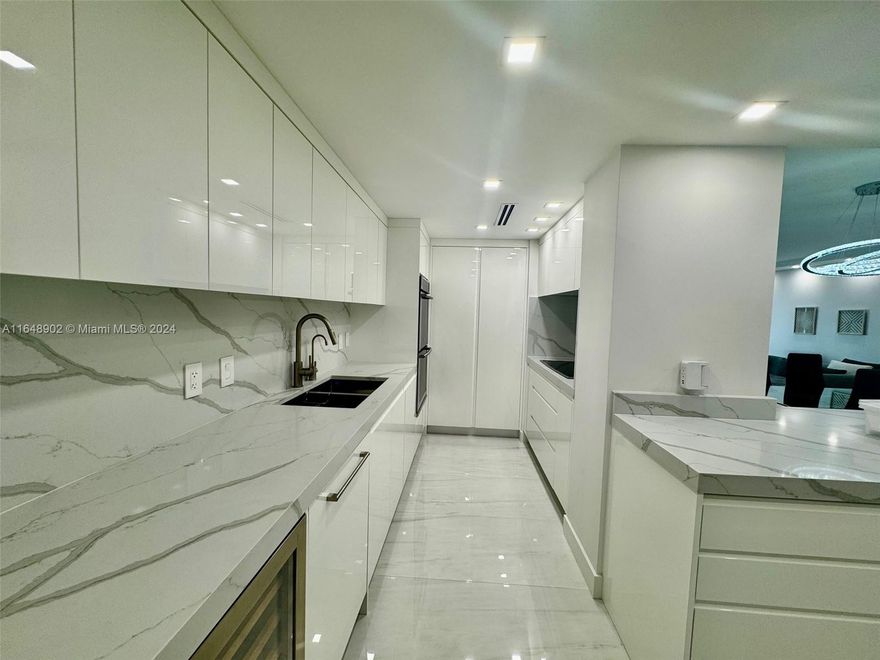 Totally Renovated & sophisticated 3bed 2&half bath. Furnished, modern open floorpan w large kitchen island; Electrolux cooktop & double oven, wine cellar, big Frigidaire double door fridge&freezer, Miele Dishwasher, washer/dryer, expensive built-ins. New glass enclosure balconies already installed; Feels like a home. Conveniently located on 5th floor with SE views & Full of Sun! Balmoral is renowned for its impeccable 5star services great beach service Valet parking, bellman, fitness center,24hour security; Building is undergoing renovations & some amenities are may not be available. Right across the Bal Harbour Shops, close to Harding district & house of worship.Come explore the fabulous Bal Harbour beach living at its best.Available for 6 months starting February 1st 2026
