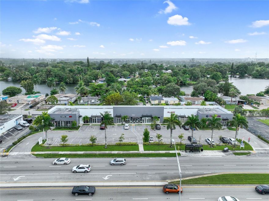 100% Fully Leased Triple Net investment opportunity with this strategically located retail plaza, built in 2022, in the heart of Pembroke Park. Perfect for investors or business owners seeking a high-traffic, high-visibility property with strong income potential. Perfect space for retail, office, medial, restaurant, and more. Features hurricane impact windows and 37 parking spaces. Tenants responsible for all utilities, interior insurance, permits, and necessary build-outs inside the unit. CAM covers building insurance, exterior electric, lawn care, and management fee. All current leases are on 3-5 year contracts and approximately $23/sq ft + $1432 CAM + Tax.

Building Size: 8,917 sq. ft.
Number of Units: 7 retail units
Annual Gross Income: $237687.12