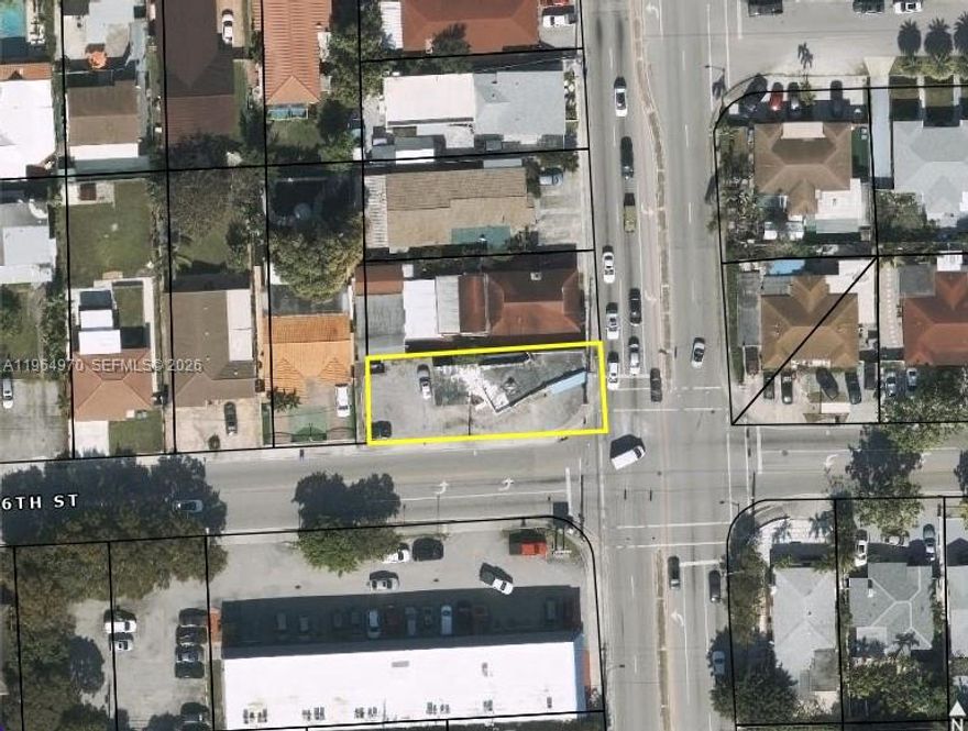 Prime high-traffic corner lot featuring an operating supermarket with 8 dedicated parking spaces. Rare opportunity to acquire an income-producing property in a predominantly residential neighborhood. Excellent visibility, strong street presence, and consistent foot traffic. Year-over-year growth in the area is currently at 13%, making this a compelling investment opportunity with upside potential. Lot size 5004 SQFT - building size 1626 SQFT.