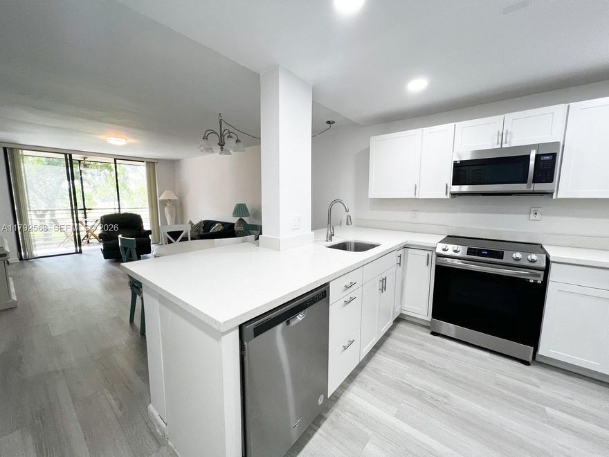 WELCOME HOME to this beautifully updated 2-bedroom, 2-bath condo in the desirable Concord Village 55+ community. This bright, light-filled 2nd-floor unit offers a spacious open-concept layout with new flooring, a modern kitchen, and renovated bathrooms, creating a comfortable and move-in-ready living space.

Enjoy your morning coffee or afternoon tea on the large screened-in private balcony overlooking peaceful golf course and garden views—a perfect blend of tranquility and everyday comfort. Additional features include a full-size in-unit washer and dryer, generous closet space, and abundant natural light throughout.

Residents of Concord Village enjoy resort-style amenities including three sparkling swimming pools, a fitness center, clubhouse, tennis courts, and beautifully manicured grounds. Conveniently located near HCA Hospital, major highways, shopping, and dining.

Ideal for full-time living or a seasonal retreat. One resident must be 55+. No occupants under 18.