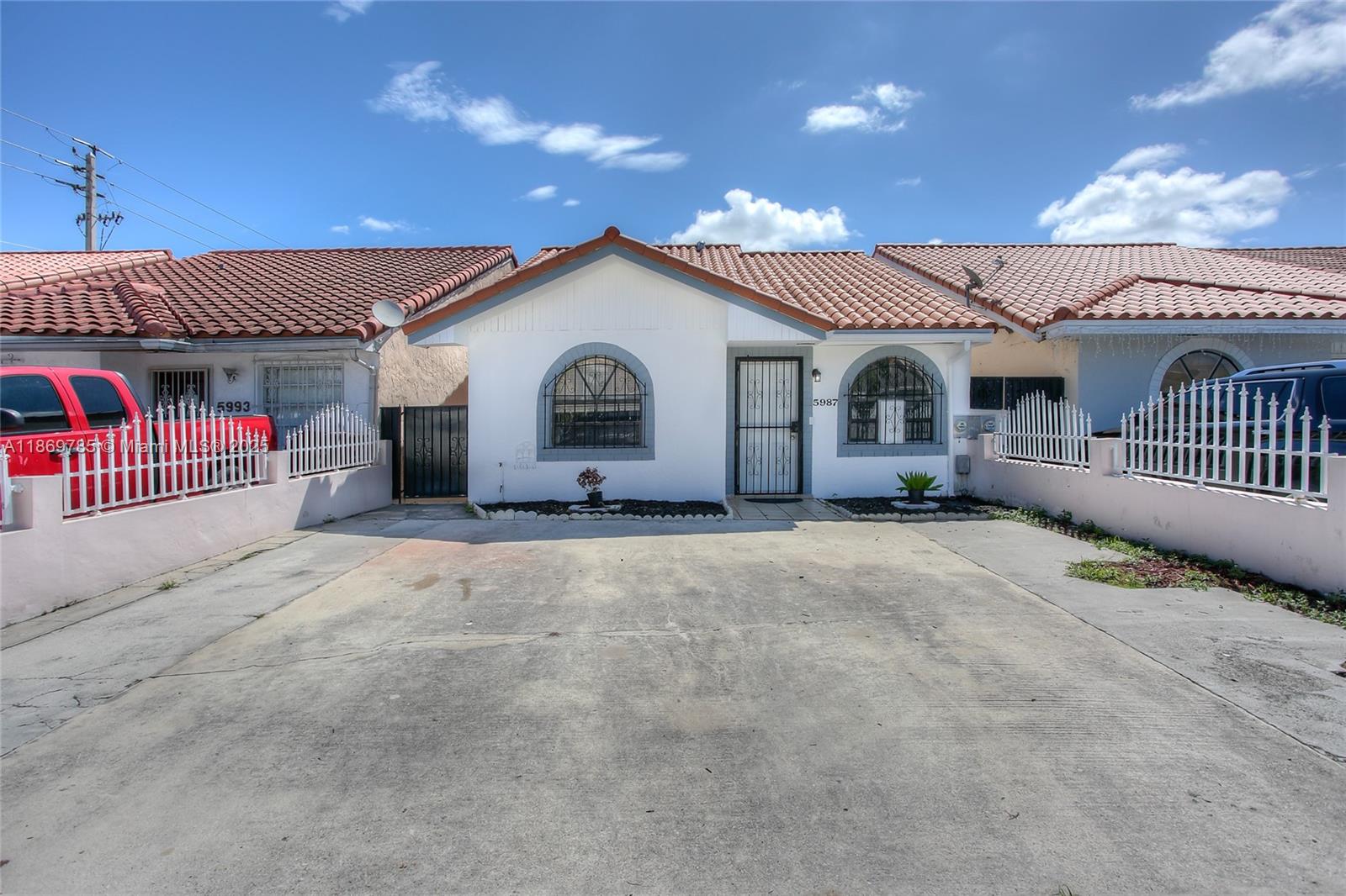 GOOD VIDEO AVAILABLE UPON REQUEST. ON SUPRA. Come see the newly listed 3-bedroom / 2-bathroom SINGLE FAMILY home in the heart of HIALEAH. Step inside to find modern tile flooring & LED recessed lighting all throughout. The kitchen & bathrooms have also been elegantly updated. All rooms are good size & the master has 2 closets one of them is a large walk in. Plus, you'll find a spacious, fenced-in yard with screen enclosure that is truly perfect for family gatherings. Photos don't do it justice, schedule your appointment asap. Don't let this great opportunity pass up.