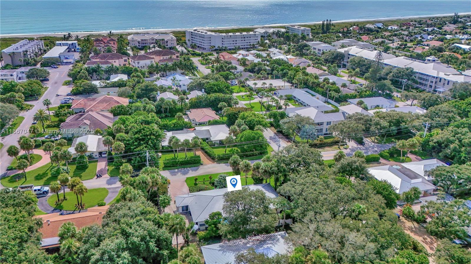 LOCATION, LOCATION, LOCATION!!! WELCOME INVESTORS!! Duplex in Prestigious Vero Beach! Corner lot MULTI-FAMILY ZONED (2-9 Units) featuring over 3299 A/C SF. Concrete block property steps away from the beach. With its prime location in a wealthy, high-demand market. The first unit features a spacious 3-bedroom, 2-bath, and +1 Den layout. The second unit has been smartly divided into 3/2; each unit has a private enclosed patio for a peaceful retreat. You're just minutes away from Disney's Vero Beach Resort, the Costa d’Este Resort, Orchid Island Golf & Beach Club, 2 hours driving distance from Miami, 1 hour to West Palm Beach, and Orlando.