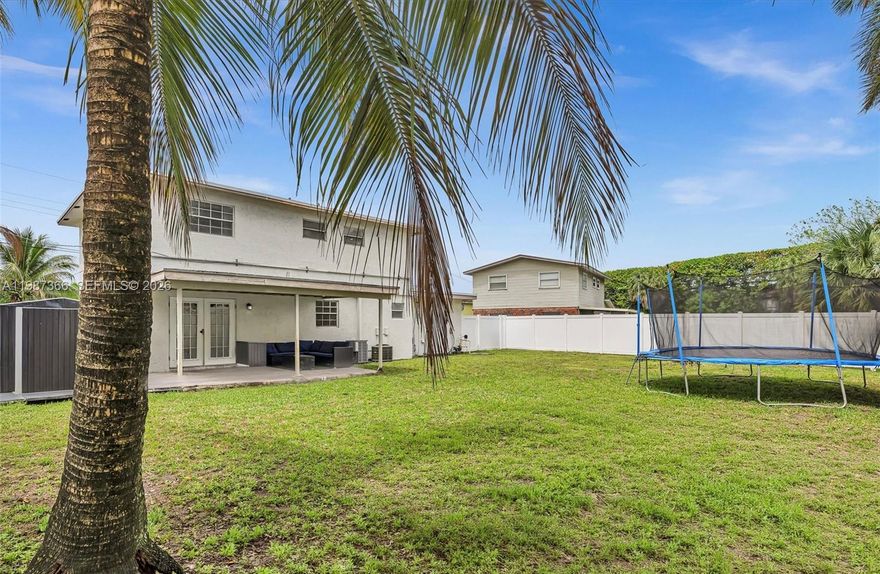 Don't miss this incredible opportunity! This spacious and upgraded 4 bedroom, 2.5 bath home is the perfect layout for everyday living and entertaining. Enjoy peace of mind with a brand new roof (2025) and a newer A/C. The chef inspired kitchen features quartz countertops, stainless steel appliances, and rich wood cabinetry, opening seamlessly to bright living areas. Downstairs is fully tiled for easy maintenance, and the home includes upgraded bathrooms and generously sized bedrooms throughout.
Step outside to a huge, private backyard with plenty of room for a pool, plus a coconut tree for that perfect South Florida vibe.
Conveniently located near schools, shopping, and the Turnpike. 
Schedule your showing today and join us for our Open House this Saturday!