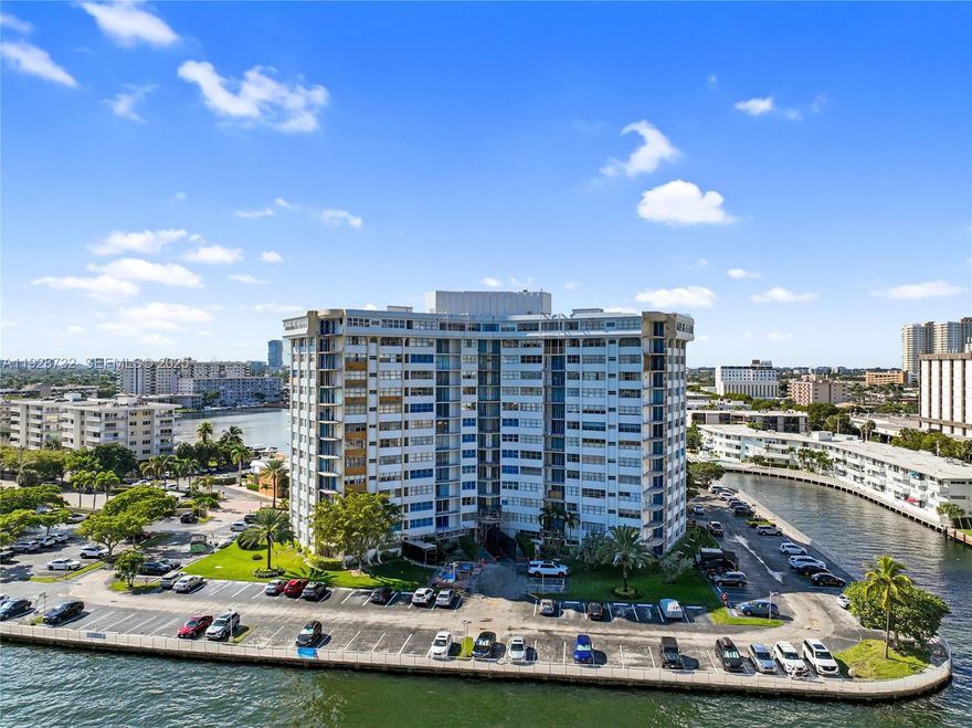 1-bedroom, 1.5-bath penthouse offering 1,162 sq ft with stunning ocean and Intracoastal views in the City of Hallandale! This bright and airy unit features walk-in closets and a combination of carpet and tile flooring. Enjoy amenities including security, pool, clubhouse, billiards, and a fitness center. One assigned parking space included. Just minutes from the beach, shopping, dining, and entertainment.