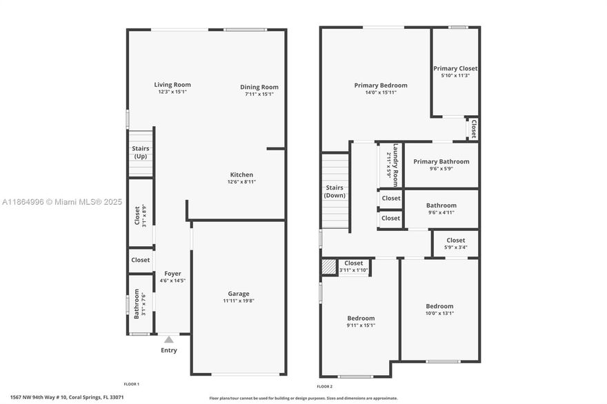 Discover the epitome of contemporary living at LOGAR VILLAGE, a NEW CONSTRUCTION project offering 11 exquisitely designed townhomes spread across two buildings with a shared common area. Each unit boasts 1,633 square feet under air conditioning, ensuring comfort and style in every corner. Features: Spacious Layout: 1,872 square feet total area, Two-Story Design, Three Bedrooms, Two and a Half Bathrooms, One Car Garage + 1 Parking in Driveway, Inviting Front Porch, Open-Concept Kitchen, Primary Bedroom with Walk-In Closet, Convenient Laundry Room on the Second Floor. Located in the heart of Coral Springs, LOGAR VILLAGE offers unmatched convenience and accessibility. Enjoy the benefits of a modern, thoughtfully designed home in a vibrant community. Welcome to your new home at LOGAR VILLAGE.