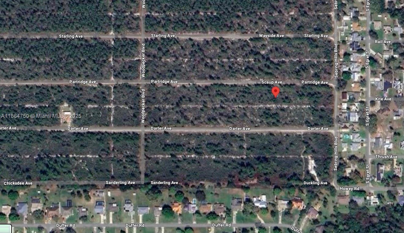 Vacant Residential Land located in Sebring Hills South. 0.2296 acres / 10,000 sf
Property Use: 00 / VACANT RESIDENTIAL. Land Use: SFR (0100) Zoning: R1. Frontage: 80 ft Depth: 125 ft. Lot Size: 0.2296 acres / 10,000 sf. Development Name: SEBRING HILLS SOUTH. Subdivision: SEBRING HILLS SO UNIT 3