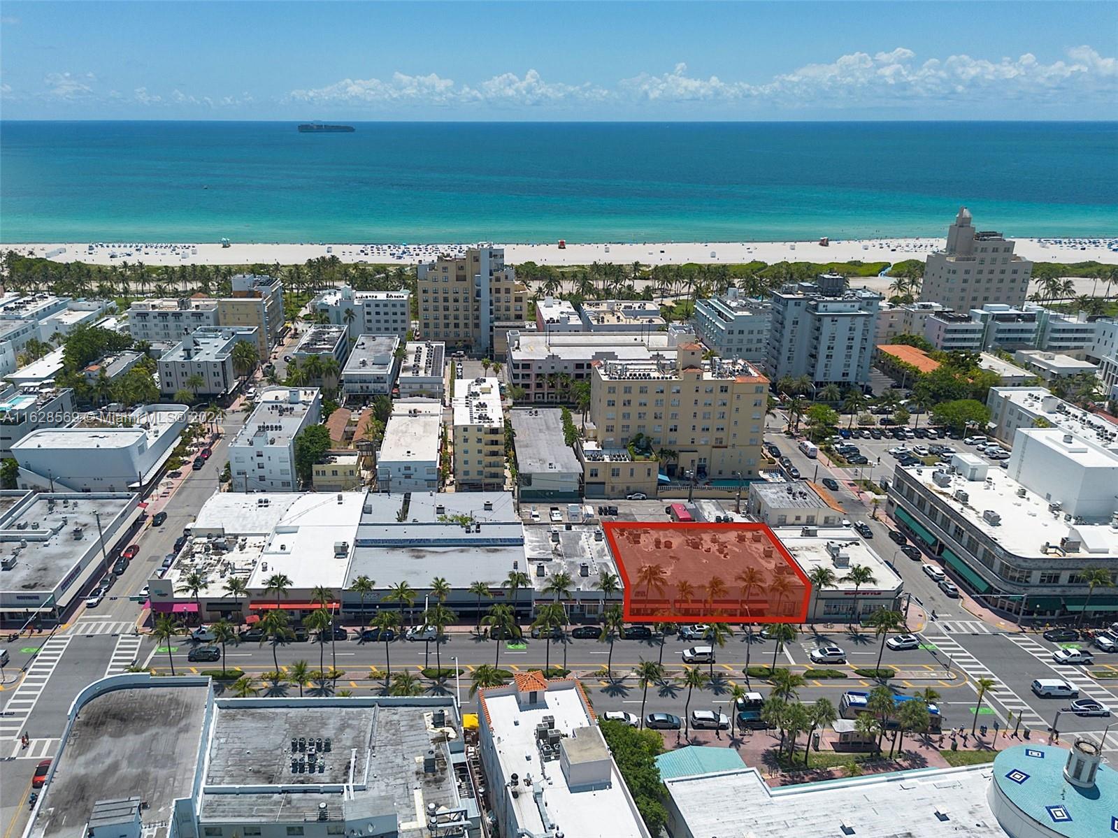 RECEIVERSHIP SALE !!!
High quality asset in the heart of South Beach.
This Washington Avenue property has a total of 9,266 SF over six retail bays and a private parking lot. The lot size is 13,000 SF with 100’ fronting Washington Ave. Five out of six bays are leased and bring in approximately $440,000 in gross income.
Just steps to world famous Ocean Drive and the beach.