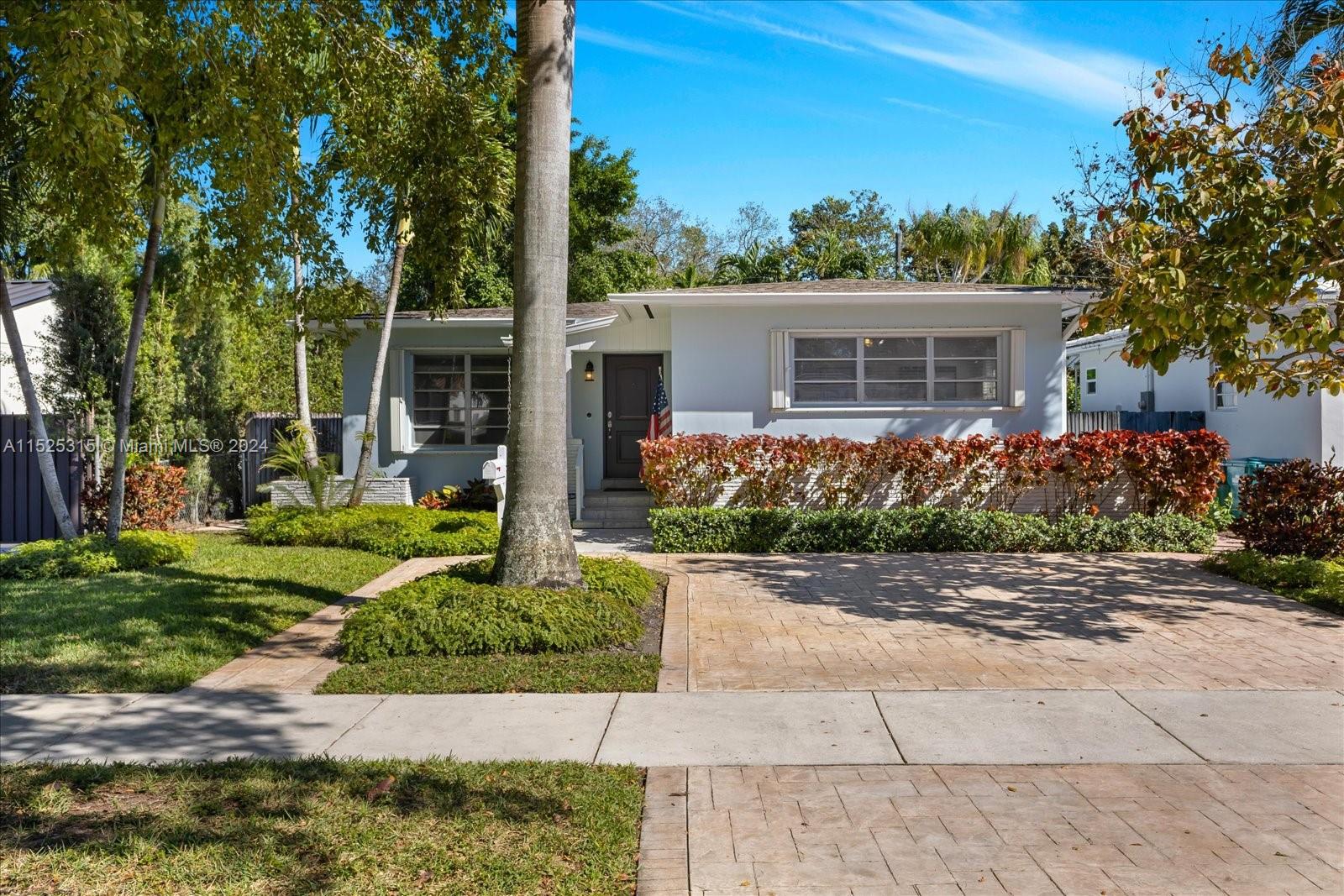 ********All offers due today (2/9/24), please submit your highest and best offer*********
Live in the center of Miami in this lovely 3 bedroom 2 bath home with wood floors throughout. This home exudes charm and offers a bonus permitted shed with air conditioning currently set up as an artists studio. This home is ideal for entertaining with a covered back porch which overlooks a privately fenced, turfed and serene backyard. This home also features a handicap accessible ramp from a side entrance. Just outside of Coral Gables and South Miami this home is truly in the middle of Miami, close to Coral Gables restaurants and shops, University of Miami, US1 and major highways. ****All offers due today (2/9/24), please submit your highest and best offer.*****