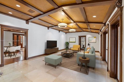 A home in Coral Gables