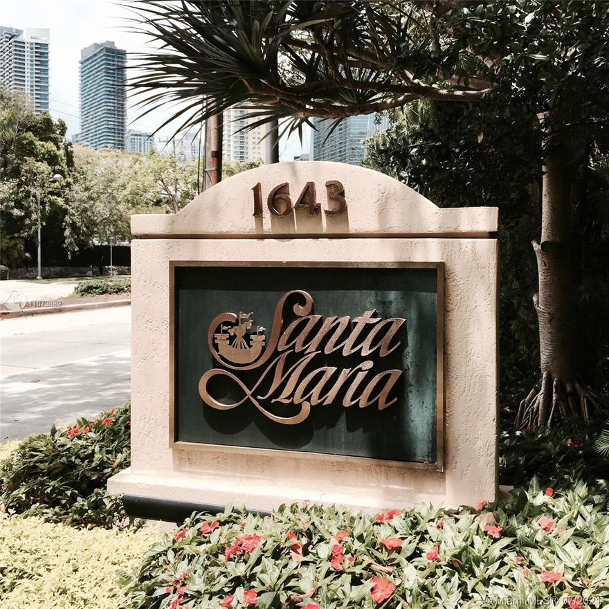 A true palace in the sky! Rarely available 6,300 interior SF Penthouse in exclusive Santa Maria at Brickell Ave. This condo is like a home w/ spectacular floor plan, high ceilings & a big master bedroom suite. Huge wrap around terraces (2,222 SF) w/ infinite water & Miami city views. 4 assigned covered parking also storage. Fantastic apartment to live and gather together family & friends. Great for families or lux living! Total SQFT of apt is 9,548 sq. ft